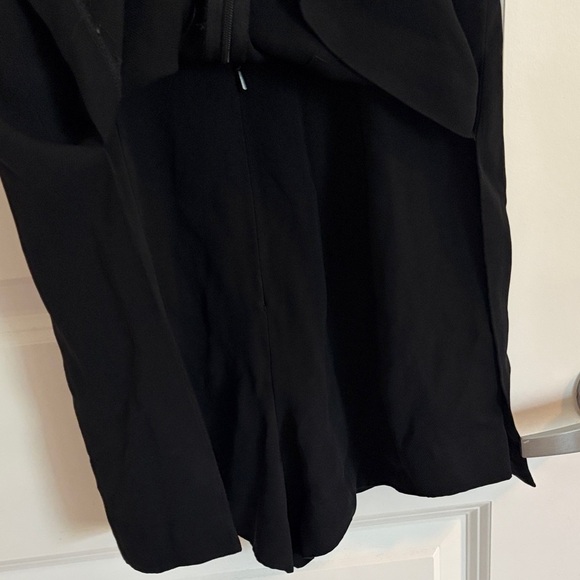 Banana Republic Black Sleeveless Romper | Wide Strap Back Zip - Picture 5 of 5